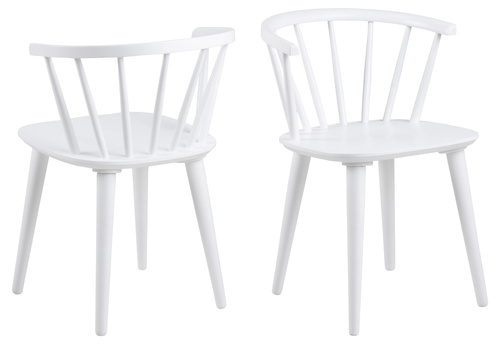 Actona Krzesło do Jadalni Ida Biały