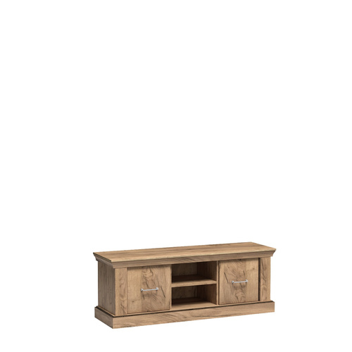 ANTICA-4 - Komoda RTV 2-drzwiowa Kraft Złoty