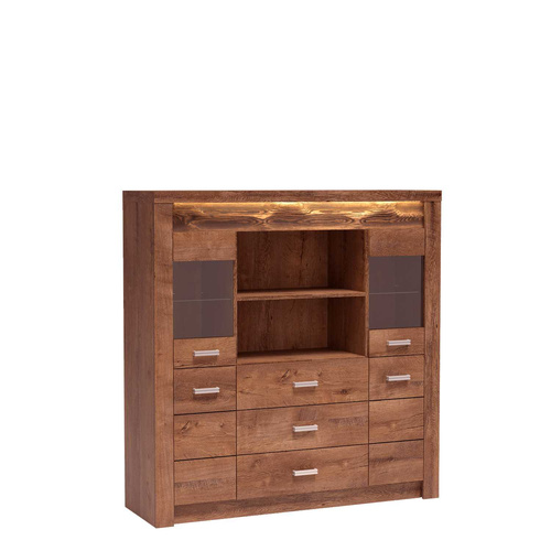 INDIANAPOLIS-22 - Komoda 4D3S Jesion Jasny