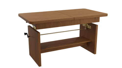 JANEK - Ławostół Ława Rozkładana Stolik Kawowy Jesion Jasny