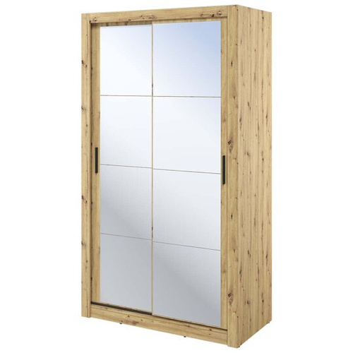 ARTI AR-19 - Szafa Przesuwna 2-drzwiowa 120 cm Dąb Artisan