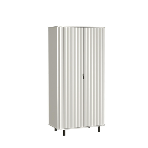 NOVADO-8 - Szafa 2-drzwiowa Biel Alpejska