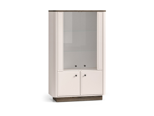 Witryna 4-drzwiowa VILAVIO 02 Dąb Windmill Dark Cashmere