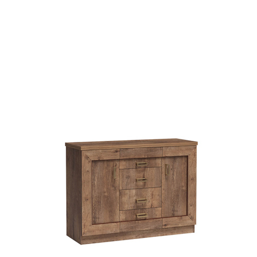 TADEUSZ-5 - Komoda 2D4S Dąb Lefkas