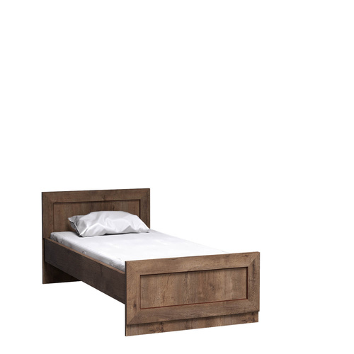 TADEUSZ-21 - Łóżko 90x200 cm Dąb Lefkas