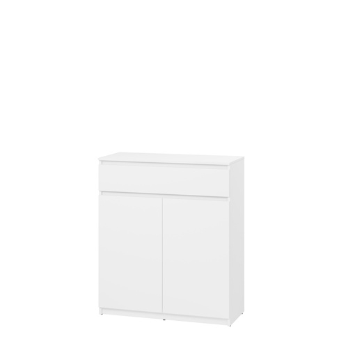 SIMPLY SM-02 - Komoda 2D1S Biały Mat