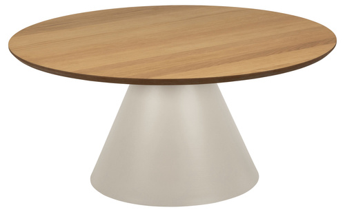 Actona Stolik Kawowy Soli Dąb Naturalny Szary