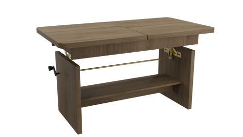 JANEK - Ławostół Ława Rozkładana Stolik Kawowy Dąb Lefkas