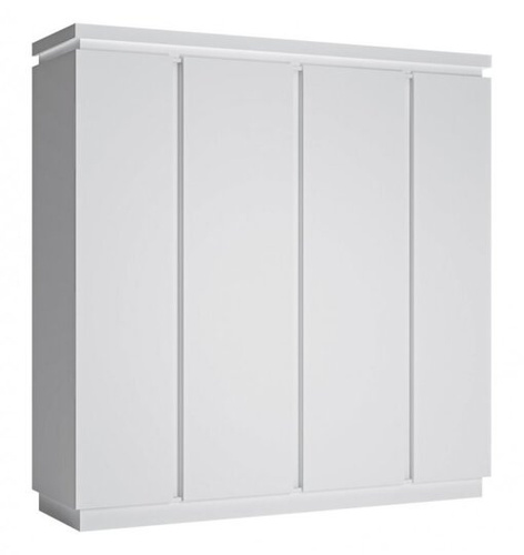 Lyon Biały LYOS103 - Szafa 4-drzwiowa Biała