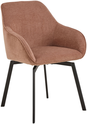 Actona Krzesło Do Jadalni z Podłokietnikiem Clara Palisander