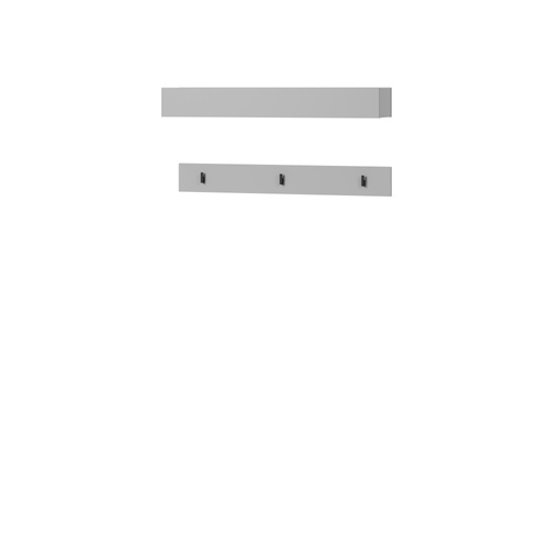 SIMPLY SM-06 - Wieszak Poziomy Szary Mat