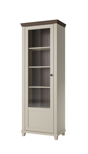 Evora WM - Witryna 1-drzwiowa Lewa Beż Jasny Dąb Dunin