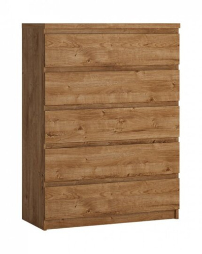 Fribo FRIK06 - Komoda 5S Dąb Ribbeck Złoty