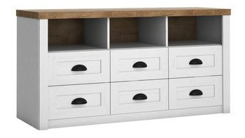 Prowansja Andersen K6S - Komoda 6 Szuflad Sosna Andersen