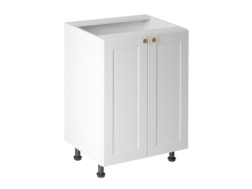 Szafka Kuchenna Dolna 2-drzwiowa D60 Linea White Biały Mat