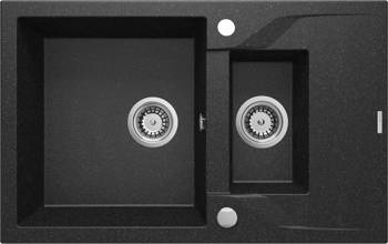Zlewozmywak granitowy 1.5-komorowy z ociekaczem Andante