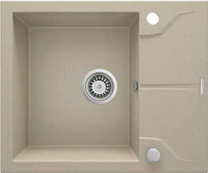 Zlewozmywak granitowy 1-komorowy z ociekaczem Andante