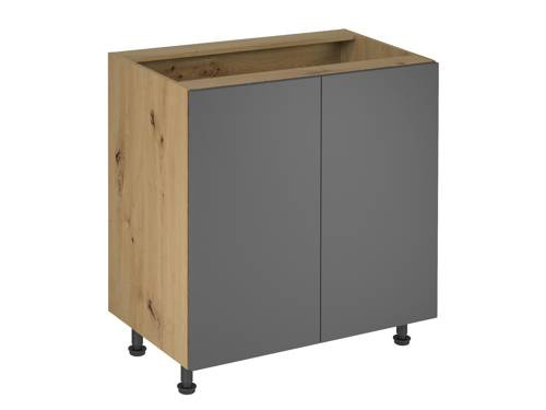 Szafka Kuchenna Dolna 2-drzwiowa D80 Langen Grey