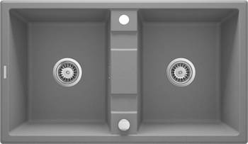 Zlewozmywak granitowy 2-komorowy Eridan