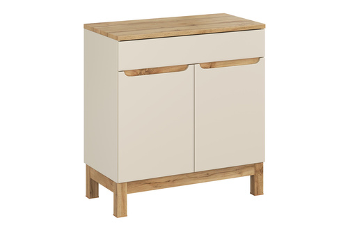 Zestaw Szafka Pod Umywalkę z Blatem 80 cm Bali Cashmere