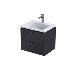 Oristo Szafka pod umywalkę 60 cm SIENA czarny mat