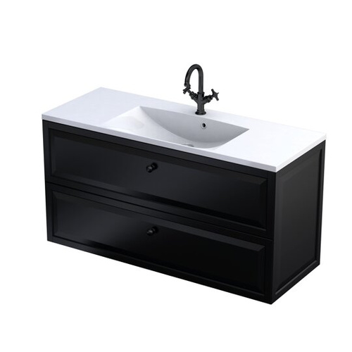 Oristo Szafka pod Umywalkę MONTEBIANCO 120 cm Czarny