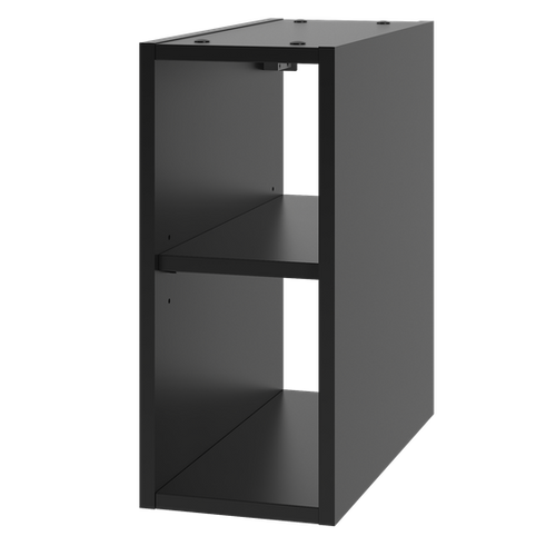 REGAŁ-09 – Regał Łazienkowy 20cm Czarny Mat