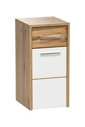 Półsłupek podwieszany Łazienkowy Ibiza biała