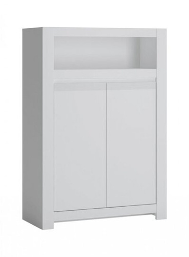 Novi NVIK02 - Komoda 2-drzwiowa Biała