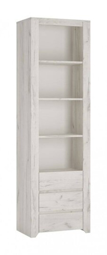 Angel TYP-11 - Regał 3S Dąb White Craft