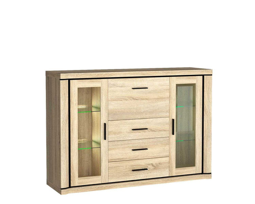 DALLAS-7 - Witryna 2D3S Barek Dąb Sonoma