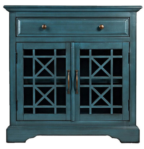 AV175-32  Komoda 2D/1S Avola Antique blue