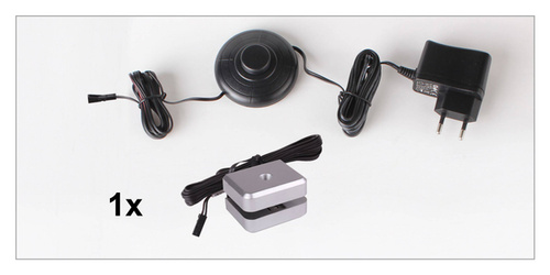 Oświetlenie LED Dojo 3D 1 Pkt Białe Ciepłe (Na Półkę Szklaną 6-8 mm)