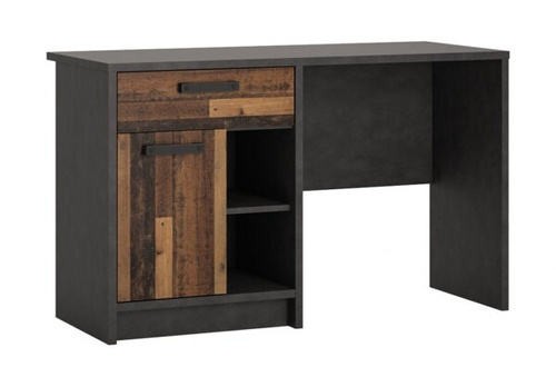 Nubi NUBB01 - Biurko 1D1S Matera Ciemna/Old Style