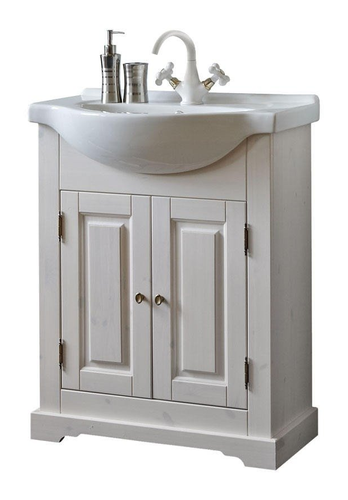 Drewniana szafka pod umywalkę 65 cm Romantic