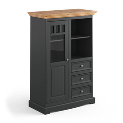 Witryna 1.3 grafit naturalna sosna Belluno Elegante_01