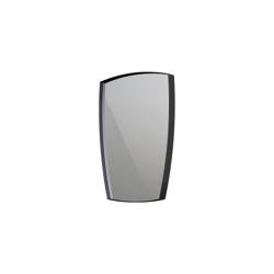 Oristo Lustro w ramie 50 cm LOUIS czarny połysk