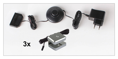 Oświetlenie LED Dojo 2D 3 Pkt Neutralne (Na Półkę Z Płyty 16 mm)