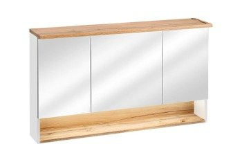 Szafka z lustrem 120 cm Bahama White