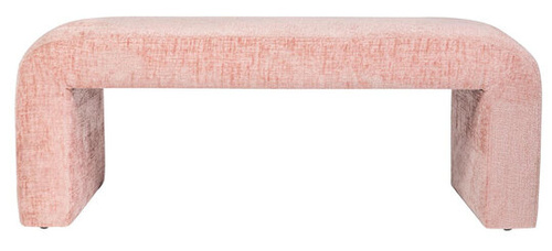 Leith LET70P Ławka tapicerowana jasnoróżowa