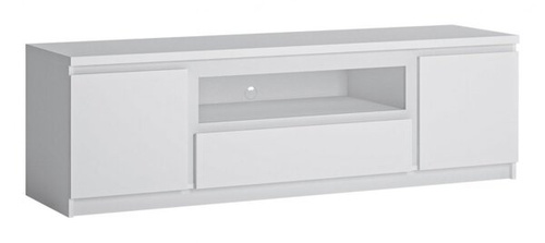 Fribo FRIF01 - Komoda RTV 2D1S Biała