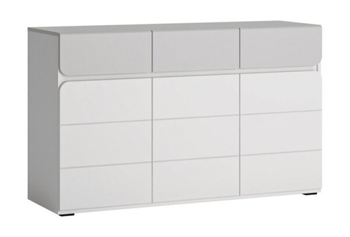 Flexi FLXK01 - Komoda 3D3S Biała/Szara