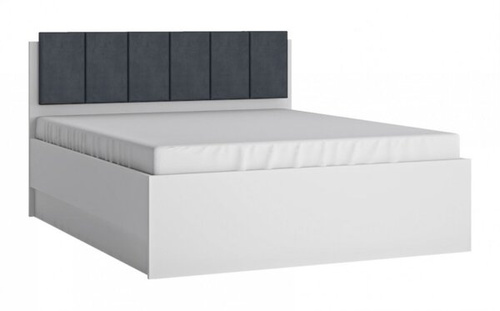 Lyon Biały LYOZ04 - Łóżko 160 Z Podnośnikiem Białe