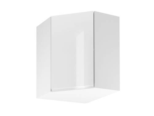 Szafka Kuchenna Górna 1-drzwiowa Narożna G60N Aspen White Biały Połysk