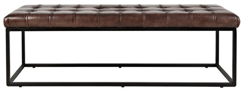 AV1730-78 Ławka pikowana Avola Dark Sienna