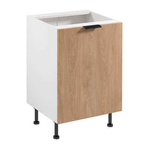 Szafka Kuchenna Dolna 1D Sorento D60 P/L Biały Mat Puccini