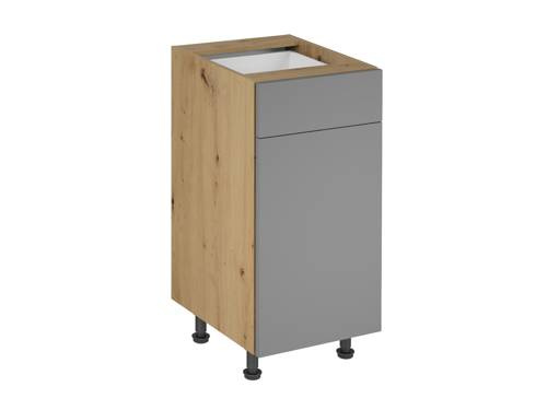 Szafka Kuchenna Dolna 1D1S  D40S1 P/L PUSH OPEN Langen Beige