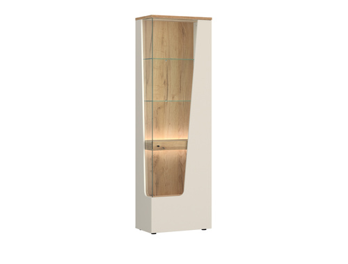 Cut Out CTUV01R - Witryna 1-drzwiowa Prawa Cashmere Dąb Coast Evoke