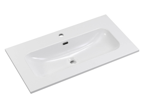 Umywalka Meblowa Ceramiczna 80 cm FLY E-8073-80 Biały Połysk