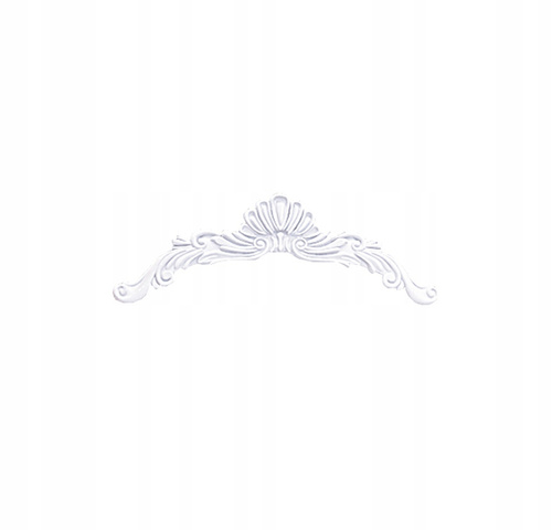 Luiza LZ-31-WB - Dodatkowa Korona Do Łóżka Biały Połysk 160-180x200 cm